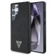 Оригинален кейс Guess Grained Hot Stamp Peony Triangle Logo MagSafe, За Samsung Galaxy S25 Ultra, Черен от Fonax.bg