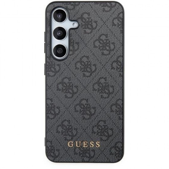 Оригинален кейс Guess HC 4G Metal Gold Logo, За Samsung Galaxy S24 (S921B), Черен от Fonax.bg