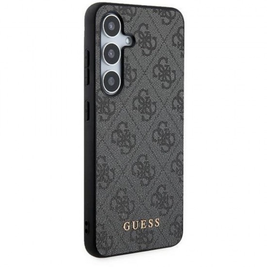 Оригинален кейс Guess HC 4G Metal Gold Logo, За Samsung Galaxy S24 (S921B), Черен от Fonax.bg
