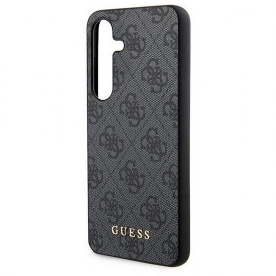 Оригинален кейс Guess HC 4G Metal Gold Logo, За Samsung Galaxy S24 (S921B), Черен от Fonax.bg