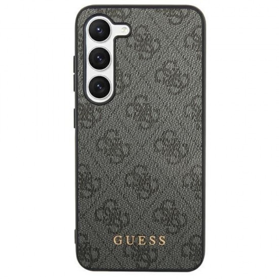 Оригинален кейс Guess HC 4G Metal Gold Logo, За Samsung Galaxy S24 Ultra (S928B), Черен от Fonax.bg