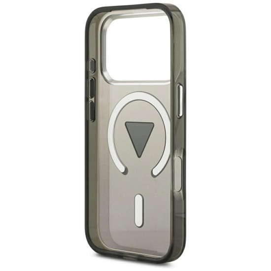 Оригинален кейс Guess IML Gradient Triangle Logo, За iPhone 17 Pro (6.3), Черен от Fonax.bg