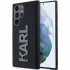 Оригинален кейс Karl Lagerfeld HC 3D Logo Glitter, За Samsung Galaxy S24 Ultra (S928B), Черен