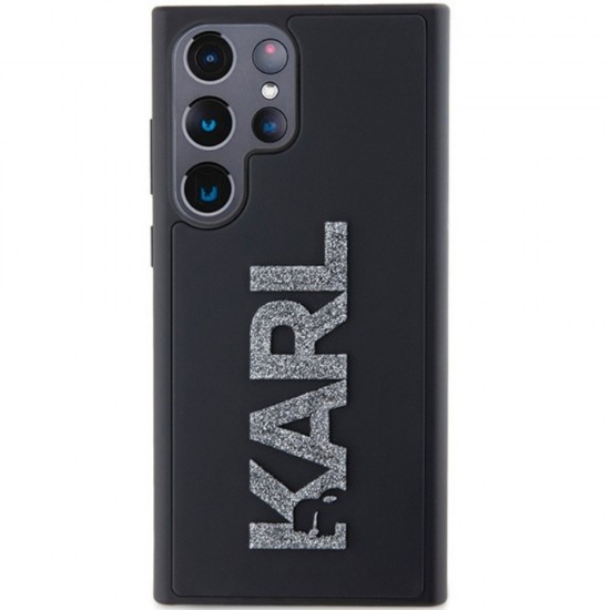 Оригинален кейс Karl Lagerfeld HC 3D Logo Glitter, За Samsung Galaxy S24 Ultra (S928B), Черен от Fonax.bg
