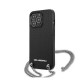 Оригинален кейс Karl Lagerfeld Leather Textured and Chain, За iPhone 13 Pro (6.1), Черен от Fonax.bg
