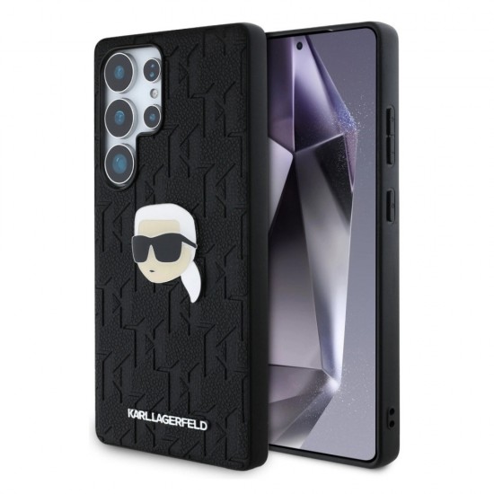 Оригинален кейс Karl Lagerfeld Monogram Pin Logo Karl Head, За Samsung Galaxy S25 Ultra, Черен от Fonax.bg