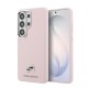 Оригинален кейс Karl Lagerfeld Saffiano KC Metal Logo MagSafe, За Samsung Galaxy S26 Ultra, Розов