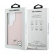 Оригинален кейс Karl Lagerfeld Saffiano KC Metal Logo MagSafe, За Samsung Galaxy S26 Ultra, Розов