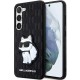 Оригинален кейс Karl Lagerfeld Saffiano Monogram Choupette, За Samsung Galaxy S23 Plus (S916B), Черен от Fonax.bg
