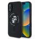 Оригинален кейс Karl Lagerfeld Silicone Karl and Choupette Heads MagSafe, За iPhone 16 (6.1), Черен от Fonax.bg