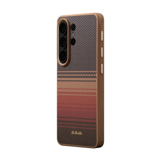 Оригинален кейс Pitaka Cairn Case Sunset за Samsung Galaxy S26 Ultra, кафяв