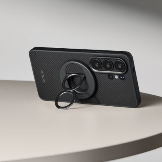Оригинален кейс Pitaka Cairn Case за Samsung Galaxy S26 Ultra, черносив