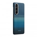 Оригинален кейс Pitaka Edge Case Moonrise за Samsung Galaxy S26, син