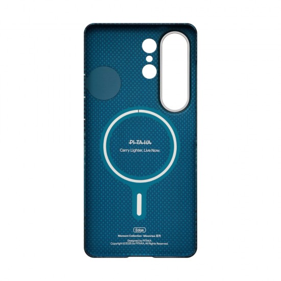 Оригинален кейс Pitaka Edge Case Moonrise за Samsung Galaxy S26 Ultra, син