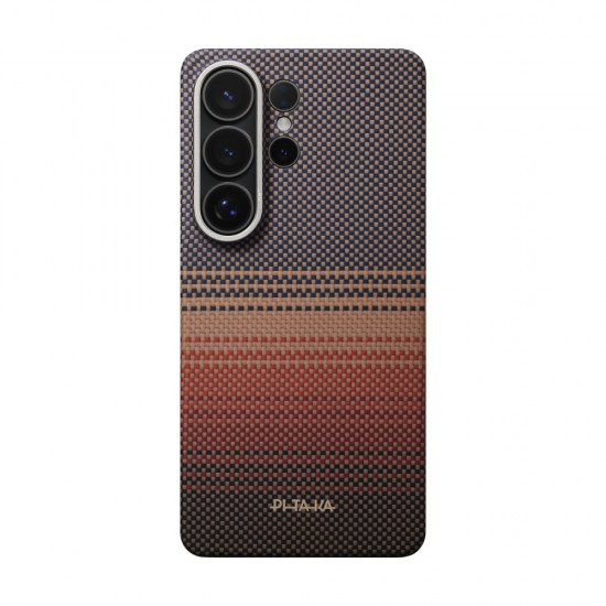 Оригинален кейс Pitaka Edge Case Sunset за Samsung Galaxy S26 Ultra, кафяв