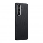 Оригинален кейс Pitaka Edge Case за Samsung Galaxy S26, черносив