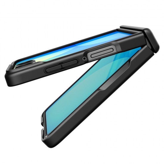 Оригинален кейс Spigen Air Fit Pro MagSafe, ЗаSamsung Galaxy Z Flip8, Черен