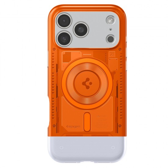 Оригинален кейс Spigen Classic C1 MagSafe, За iPhone 17 Pro (6.3), Оранжев от Fonax.bg