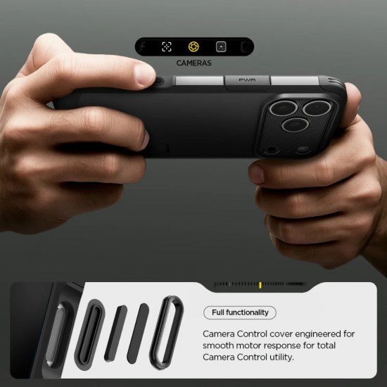 Оригинален кейс Spigen Tough Armor T Magsafe, За iPhone 17 Pro Max (6.9), Черен от Fonax.bg