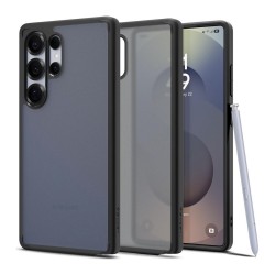 Оригинален кейс Spigen Ultra Hybrid Frost, За Samsung Galaxy S25 Ultra, Черен