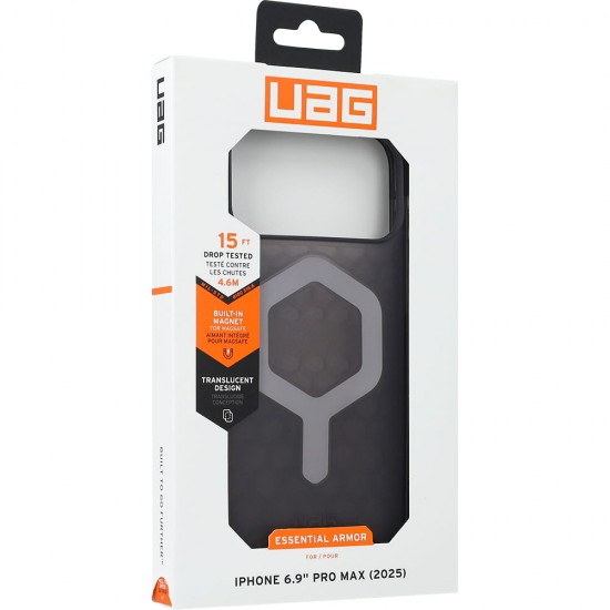 Оригинален кейс UAG Essential Armor Magsafe, За iPhone 17 Pro (6.3), Черен от Fonax.bg