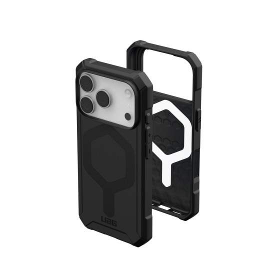 Оригинален кейс UAG Essential Armor Magsafe, За iPhone 17 Pro (6.3), Черен от Fonax.bg