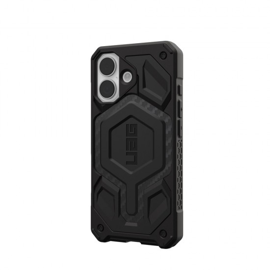 Оригинален кейс UAG Monarch Pro Carbon Fiber, За iPhone 17 (6.3), Черен от Fonax.bg