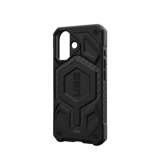 Оригинален кейс UAG Monarch Pro Carbon Fiber, За iPhone 17 (6.3), Черен от Fonax.bg