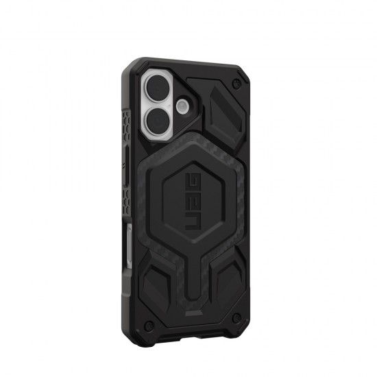 Оригинален кейс UAG Monarch Pro Carbon Fiber, За iPhone 17 (6.3), Черен от Fonax.bg