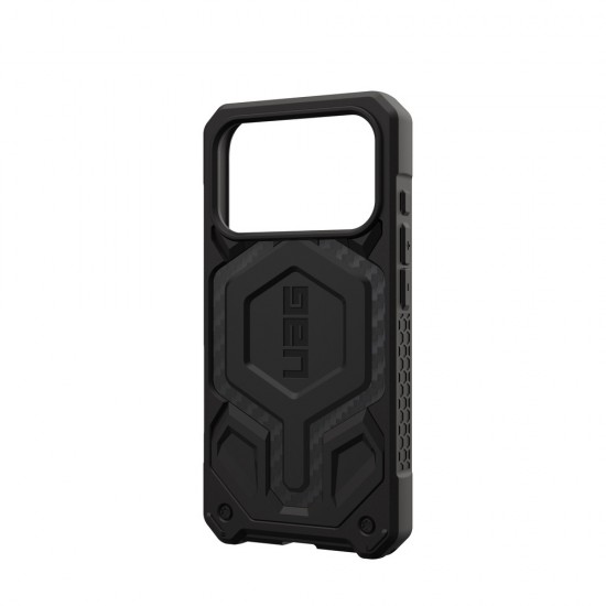 Оригинален кейс UAG Monarch Pro Carbon Fiber, За iPhone 17 Pro (6.3), Черен от Fonax.bg