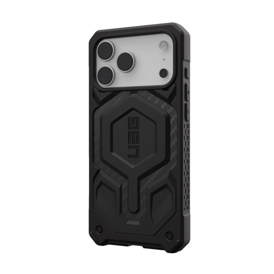 Оригинален кейс UAG Monarch Pro Carbon Fiber, За iPhone 17 Pro Max (6.9), Черен от Fonax.bg