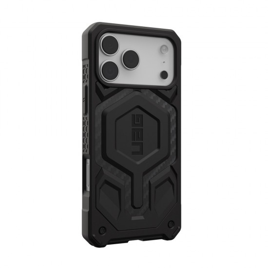 Оригинален кейс UAG Monarch Pro Carbon Fiber, За iPhone 17 Pro Max (6.9), Черен от Fonax.bg