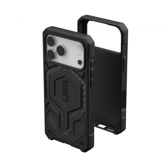 Оригинален кейс UAG Monarch Pro Carbon Fiber, За iPhone 17 Pro Max (6.9), Черен от Fonax.bg