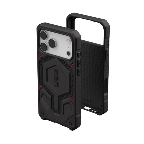 Оригинален кейс UAG Monarch Pro Kevlar, За iPhone 17 Pro Max (6.9), Черен от Fonax.bg
