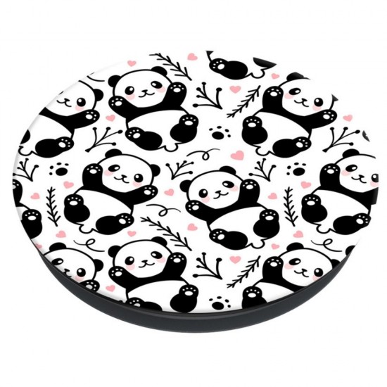 Оригинален попсокет PopSockets® PopGrip Basic Panda Boom, Многоцветен от Fonax.bg