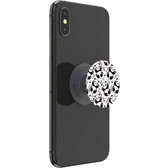 Оригинален попсокет PopSockets® PopGrip Basic Panda Boom, Многоцветен от Fonax.bg