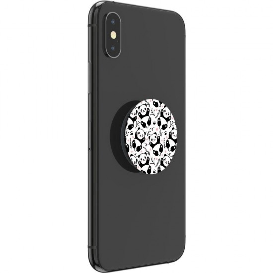 Оригинален попсокет PopSockets® PopGrip Basic Panda Boom, Многоцветен от Fonax.bg