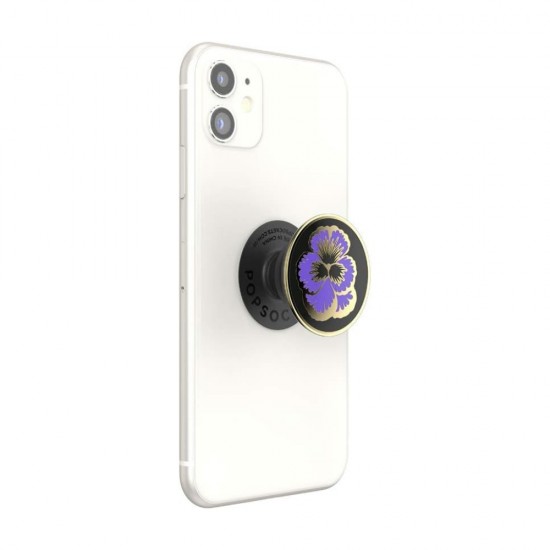 Оригинален попсокет PopSockets® PopGrip Premium Enamel Flowering Iris, Многоцветен от Fonax.bg