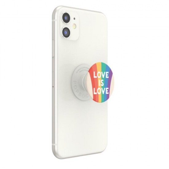 Оригинален попсокет PopSockets® PopGrip Standard Love is Love, Многоцветен от Fonax.bg
