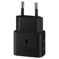Оригинално Зарядно устройство адаптер Samsung 25W USB-C, EP-T2510NBEGEU, 3A, 220V Super Fast Charging в кутия, Черен