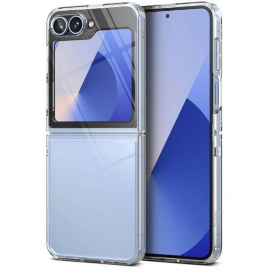 Пластмасов кейс MBX, За Samsung Galaxy Z Flip6, Прозрачен от Fonax.bg