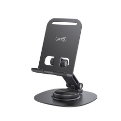 Поставка за бюро XO C151 въртяща се 360, черна