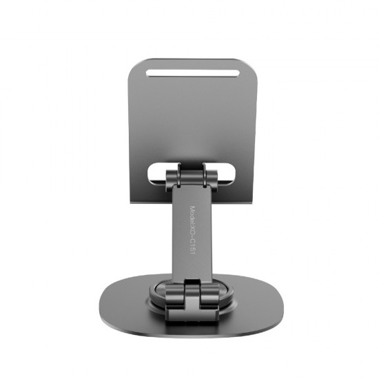 Поставка за бюро XO C151 въртяща се 360, черна