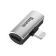 Адаптер Baseus L46, Lightning към 2 x Lightning, Сребрист от Fonax.bg