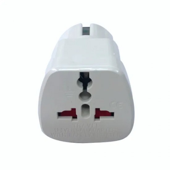 Преходник MBX Plug Adapter UK / US to Europe, в плик, Бял от Fonax.bg