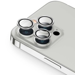 Протектор задна камера метални рингове MBX за iPhone 13 Pro, 13 Pro Max, Сребрист