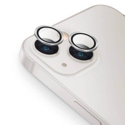 Протектор задна камера метални рингове MBX за iPhone 14, 14 Plus, Сребрист