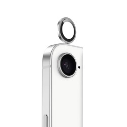 Протектор задна камера метални рингове MBX за iPhone 16e, Сребрист