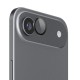 Стъклен протектор с метални рингове за задна камера MBX за Apple iPhone 17 Air, Черен от Fonax.bg