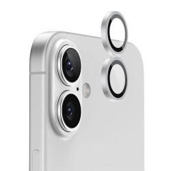 Протектор задна камера метални рингове MBX за iPhone 17, Сребрист